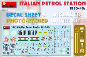 1:35 Italian Petrol Station 1930-40s