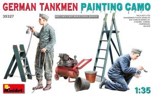 1:35 German Tankmen. Painting Camo