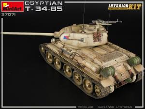 1:35 Egyptian T-34-85. Interior Kit