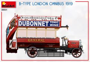 1:35 B-Type London Omnibus (1919) 