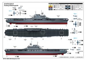 1:200 USS Enterprise CV-6