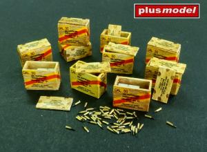 1:48 US ammunition boxes with cartons