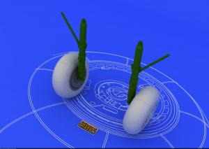 1:48 Bf 110 E/F/G main undercarriage wheels