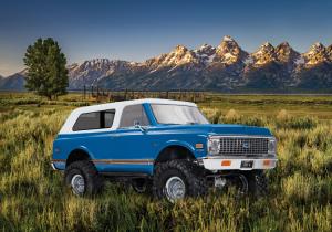 Traxxas Body Chevy Blazer ´72 Blue/White Complete TRX9111X