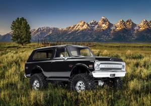 Traxxas Body Chevy Blazer Â´69 Black Complete TRX9112X