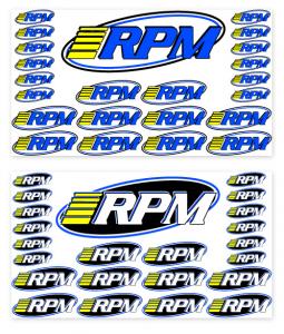 Decal Sheet Pro Logo RPM
