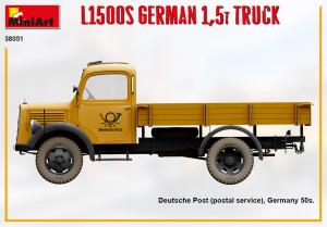 1:35 L1500S German 1,5t Truck