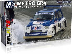 1:24 MG METRO 6R4, Monte Carlo '86