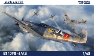 1/48 Bf 109G-6/AS, Weekend Edition (sis. Suomi siirtokuvat)