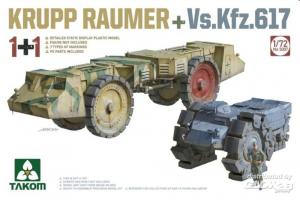 1:72 Krupp Räumer +Vs.Kfz.617