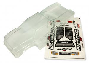 Maverick Clear Lexan Phantom Truck Body - W/ Decal Sheet MV150047