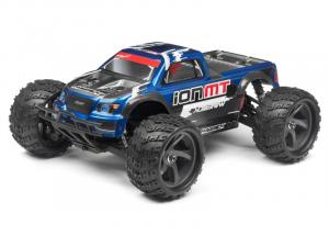 Maverick Monster Truck Painted Body Blue With Decals Ion Mt MV28068