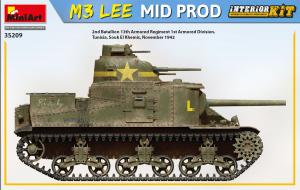 1:35 M3 Lee Mid Prod. Interior Kit