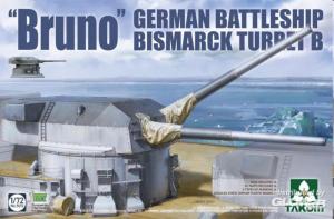 1:72 "BRUNO"  BISMARCK TURRET