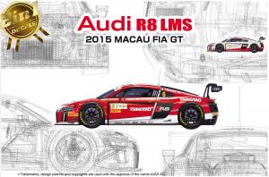 1:24 Audi R8 LMS Macau FIA GT 2015