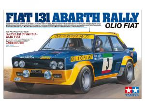 Tamiya 1/20 FIAT 131 ABARTH RALLY OLIO FIAT pienoismalli