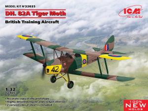 1:32 D.H. 82A Tiger Moth, British