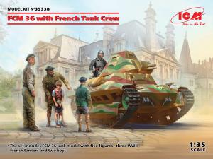 1:35 FCM 36 with French Tank Crew