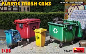 1:35 Plastic Trash Cans