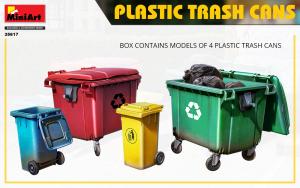1:35 Plastic Trash Cans