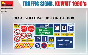 1:35 Traffic Signs. Kuwait 1990's