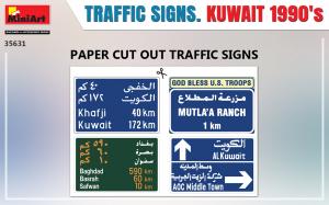 1:35 Traffic Signs. Kuwait 1990's