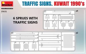 1:35 Traffic Signs. Kuwait 1990's