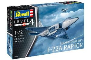 Revell 1:72 Lockheed Martin F-22A Raptor