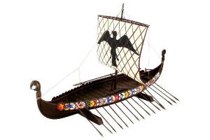 1:50 MODEL SET VIKING SHIP