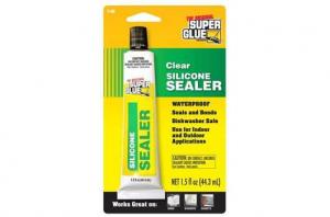 Super Glue - Clear Silicone Sealer 44.3ml