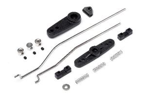 Servo horn and Throttle Linkage Set (Blackout MT)