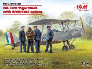 1:32 DH. 82A Tiger Moth with RAF figs.