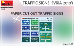 1:35 Traffic Signs. Syria 2010's