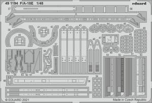 1:48 F/A-18E PE set for MENG kit