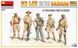 1:35 M3 Lee Mid Prod. Sahara w/Crew