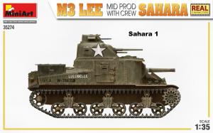 1:35 M3 Lee Mid Prod. Sahara w/Crew