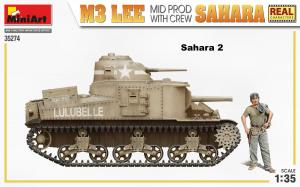 1:35 M3 Lee Mid Prod. Sahara w/Crew