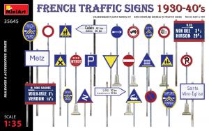 1:35 French Traffic Signs 1930-40s