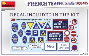 1:35 French Traffic Signs 1930-40s