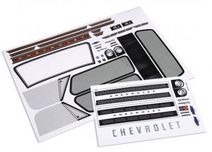 Traxxas Decal Sheet Blazer´69 ja ´72 TRX9113