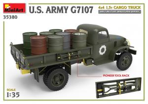 1:35 US G7107 4X4 1,5t CARGO TRUCK pienoismalli