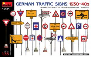 1:35 German Traffic Signs 1930-40s