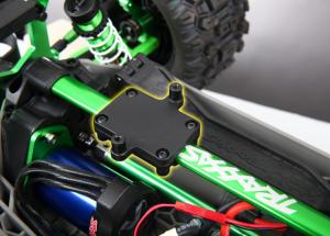 Traxxas Mount Telemetry Expander (Requires Chassis Brace Kit #6730)  Rustler 4x4 TRX6562