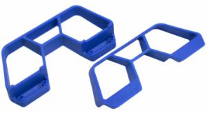 Blue Nerf Bars for the Traxxas 1/10th scale Rally, & LCG Sla