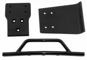 Front Bumper & Skid Plate for the Traxxas Slash 4x4 - Black