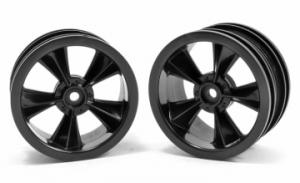 N2O 26mm Resto-Mod Sedan Wheels - Black