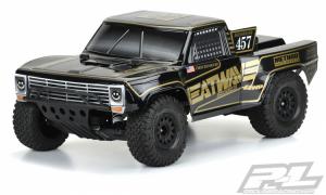 Pre-Cut 1967 FordÂ® F-100 Race Truck HeatwaveÂ® Edition Tough-Color (Black) Body for SlashÂ® 2wd & SlashÂ® 4x4