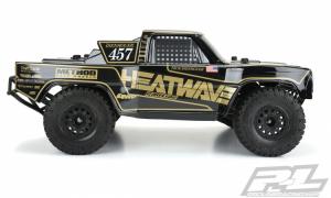 Pre-Cut 1967 FordÂ® F-100 Race Truck HeatwaveÂ® Edition Tough-Color (Black) Body for SlashÂ® 2wd & SlashÂ® 4x4