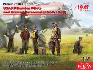 1:48 USAAF Bomber Pilots and Personnel