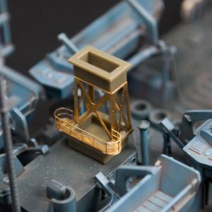 1:350 LST 491 bridge detail upgrade set